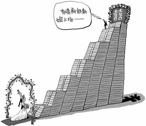 婚庆花费越来越高 近8成受访者坦言婚礼变味